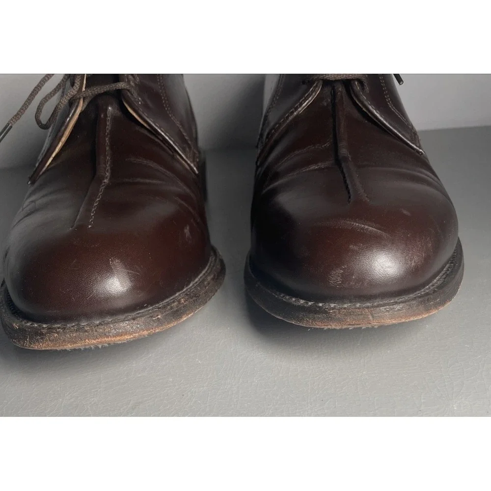 Footjoy Classics Split Toe Burgundy Leather Shoes Men's 10‎ D Made in USA